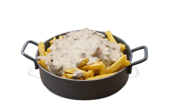 سیب زمینی با سس آلفردو